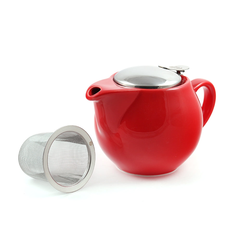 Red Tea Pot with infuser