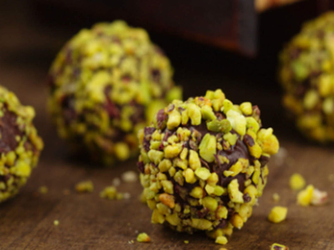 Persian Tea Recipe: Dark Chocolate Pistachio Truffles (Rich, Creamy & Naturally Elegant)