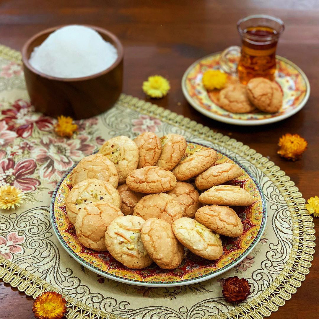 Persian Coconut Cookies (Shirini Nargili) Recipe  
