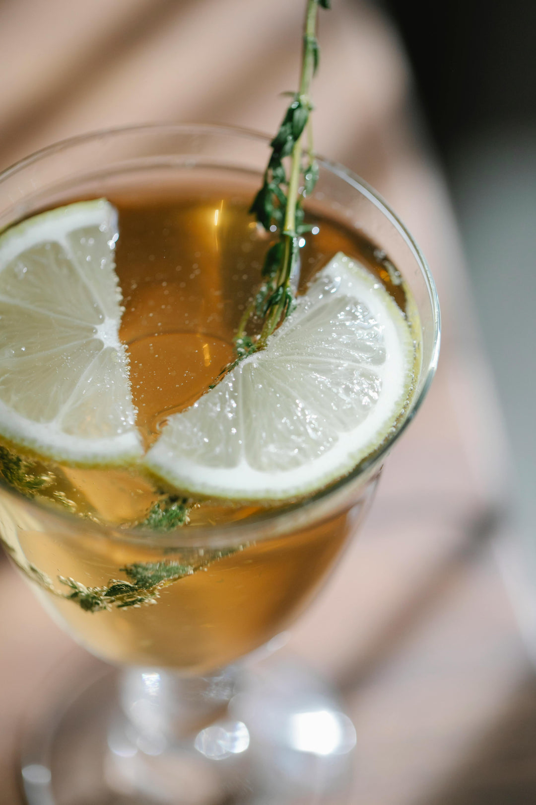 Tea-Infused Mint Lemonade