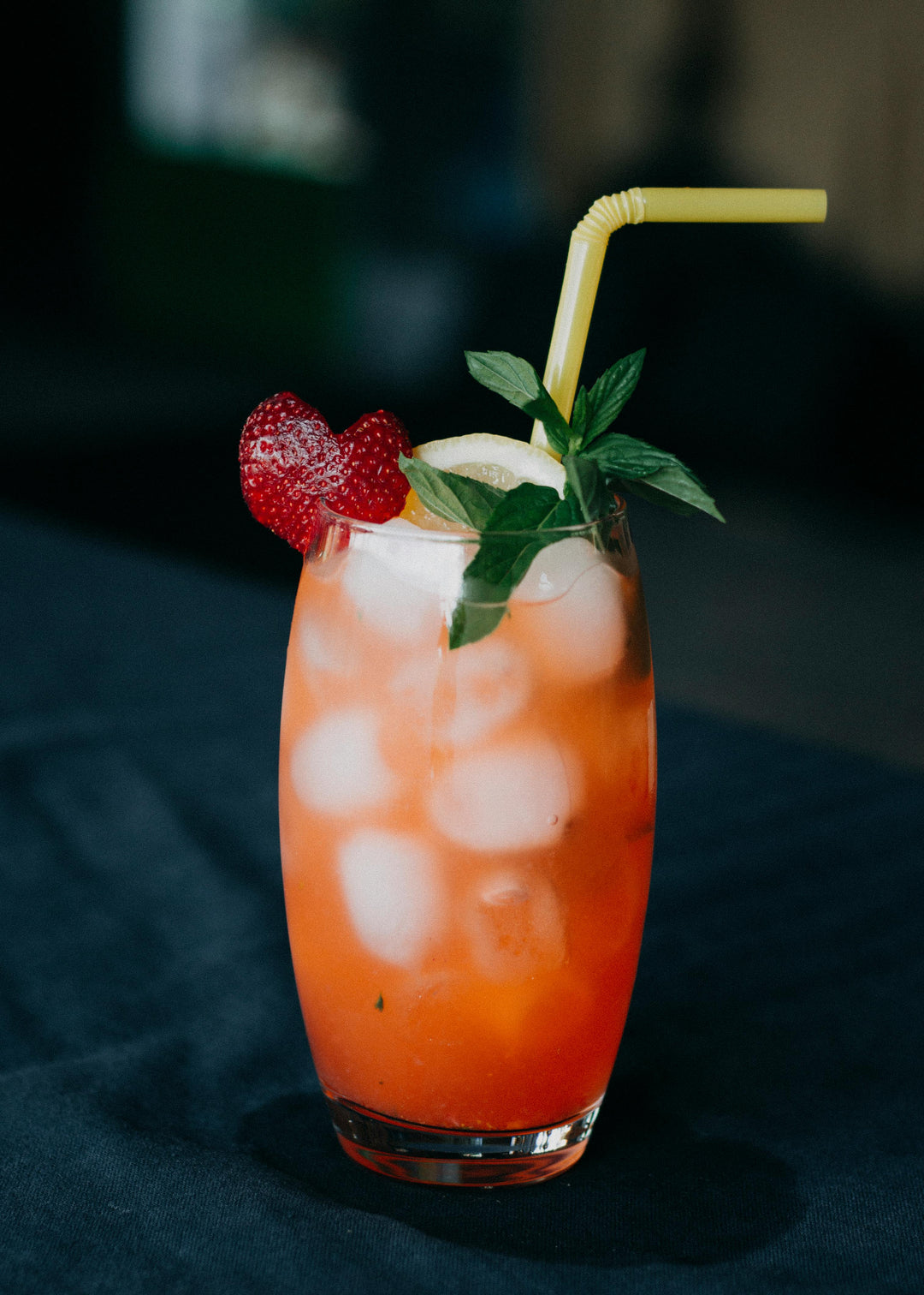 Strawberry Mint Iced Tea