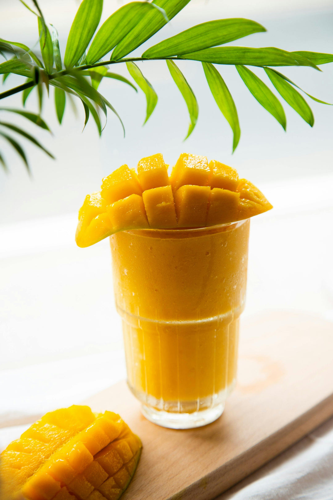 Green Tea and Mango Smoothie
