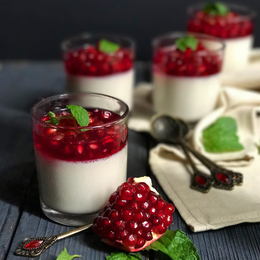Pomegranate Panna Cotta: A Luxurious Yalda Night Dessert Inspired by Persian Tradition