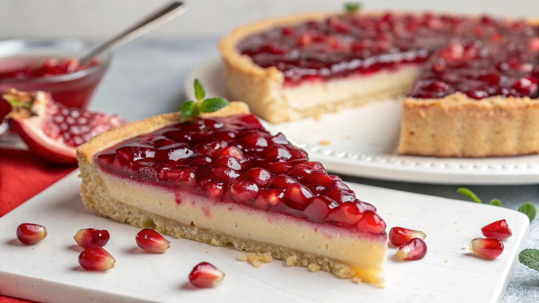 Pomegranate Tart: A Stunning Yalda Night Dessert Inspired by Persian Tradition