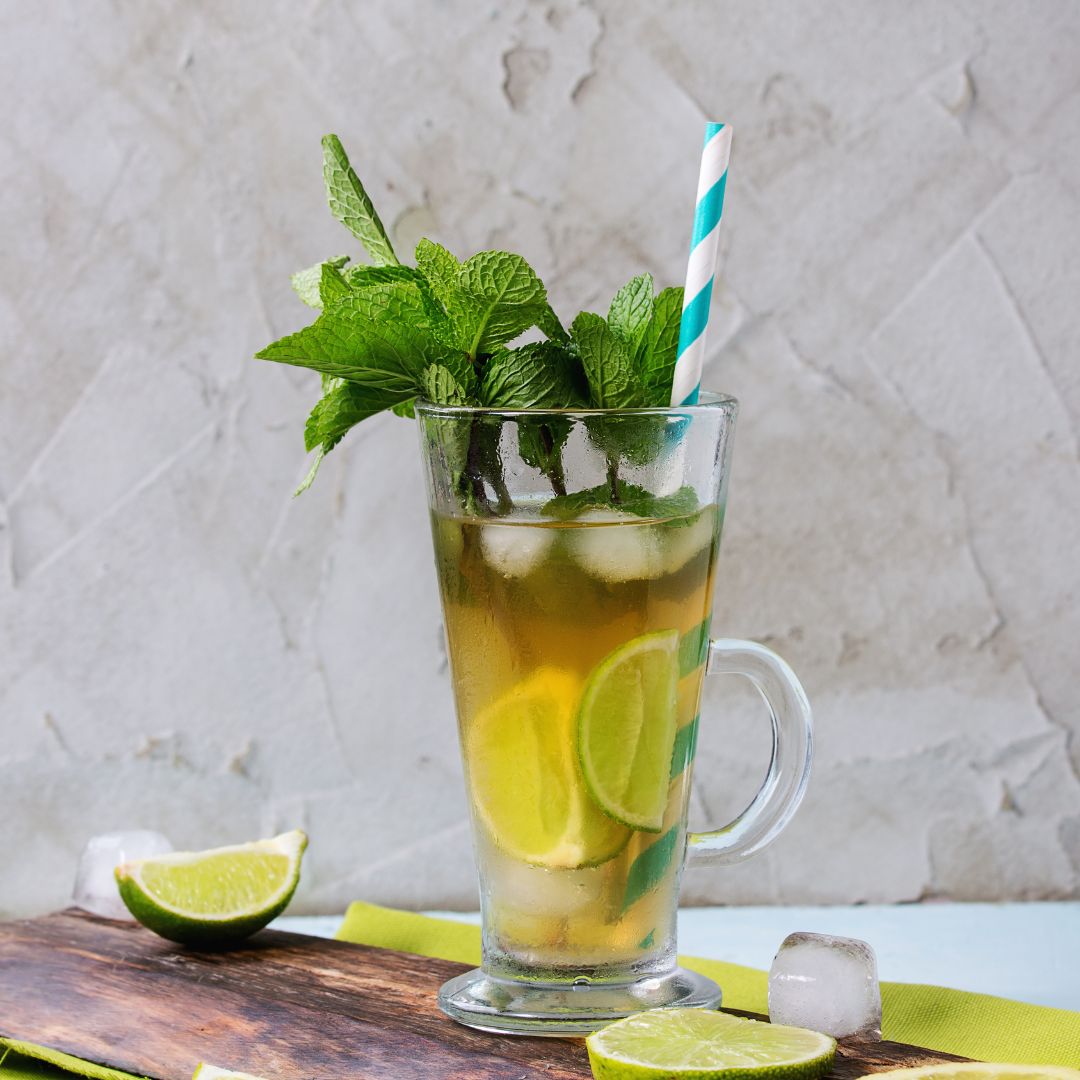 Minty Green Iced Tea Recipe