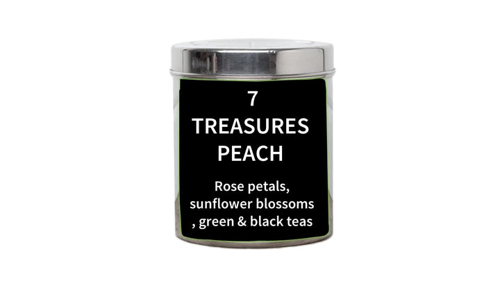 7 treasures peach taste tea
