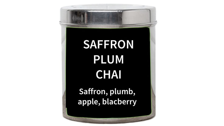 Saffron chai tea